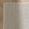 Nachhaltiger Teppich - Lorre Lines Creme Grau  - thumbnail 4