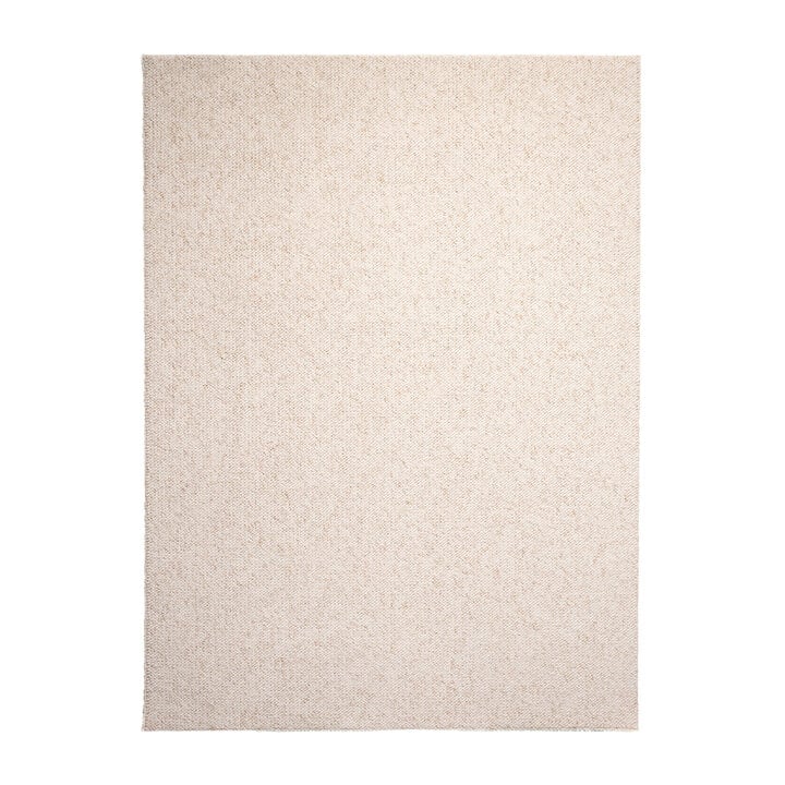 Waschbarer Wollteppich - Bruno Creme Weiß - 1