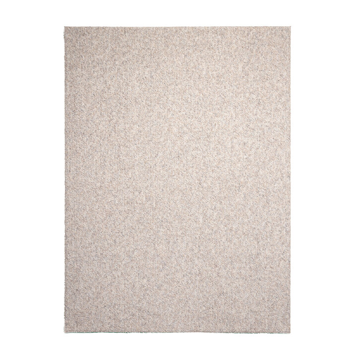 Waschbarer Wollteppich - Bruno Beige Creme - 1