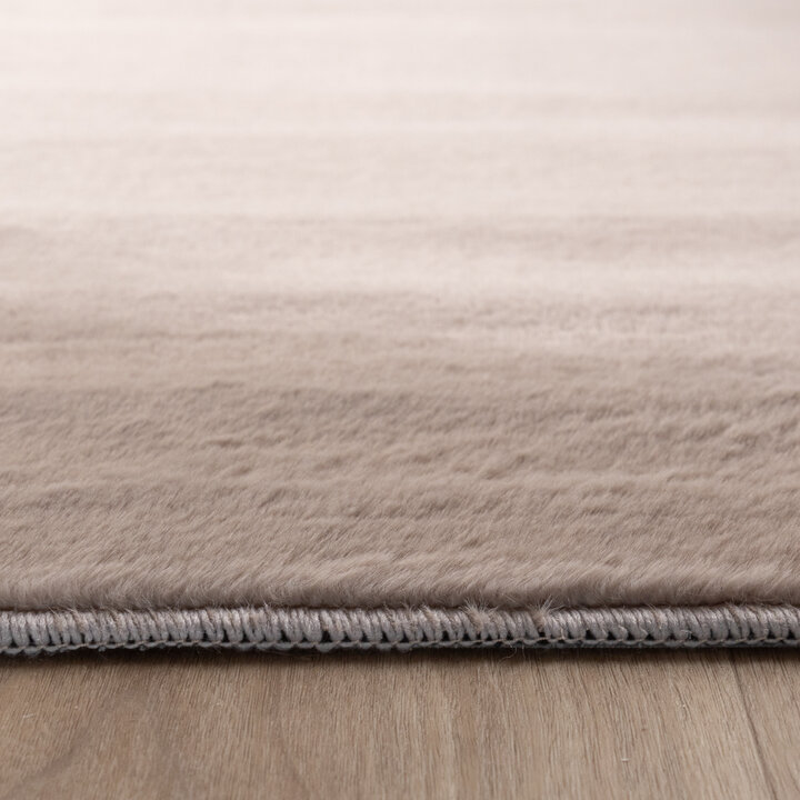 Flauschiger Teppich - Cozy Taupe - 5