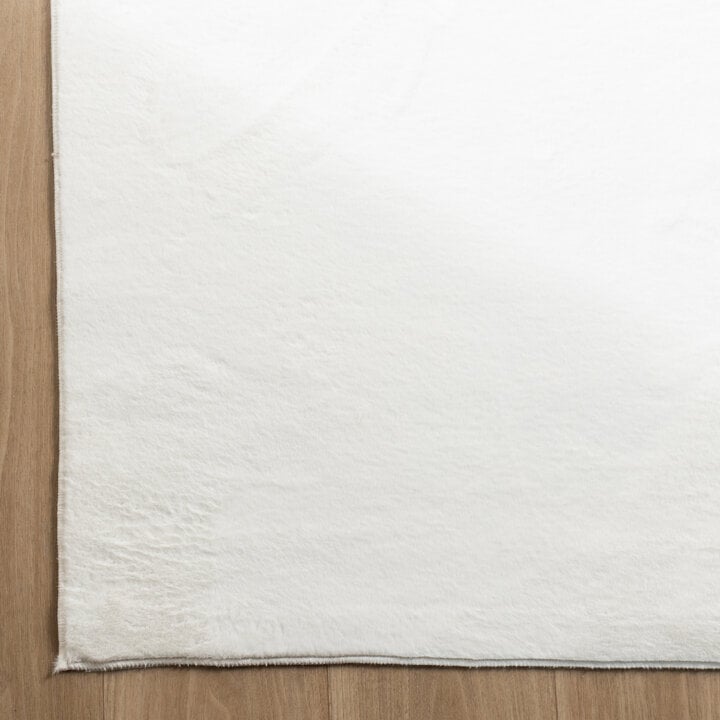 Flauschiger Teppich - Cozy Weiß - 4