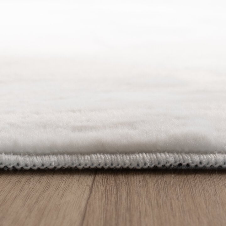 Flauschiger Teppich - Cozy Weiß - 5