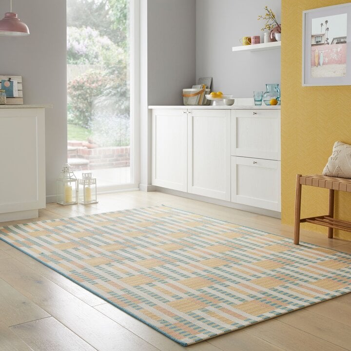 In- & Outdoor Teppich - Villo Check Bunt - 2