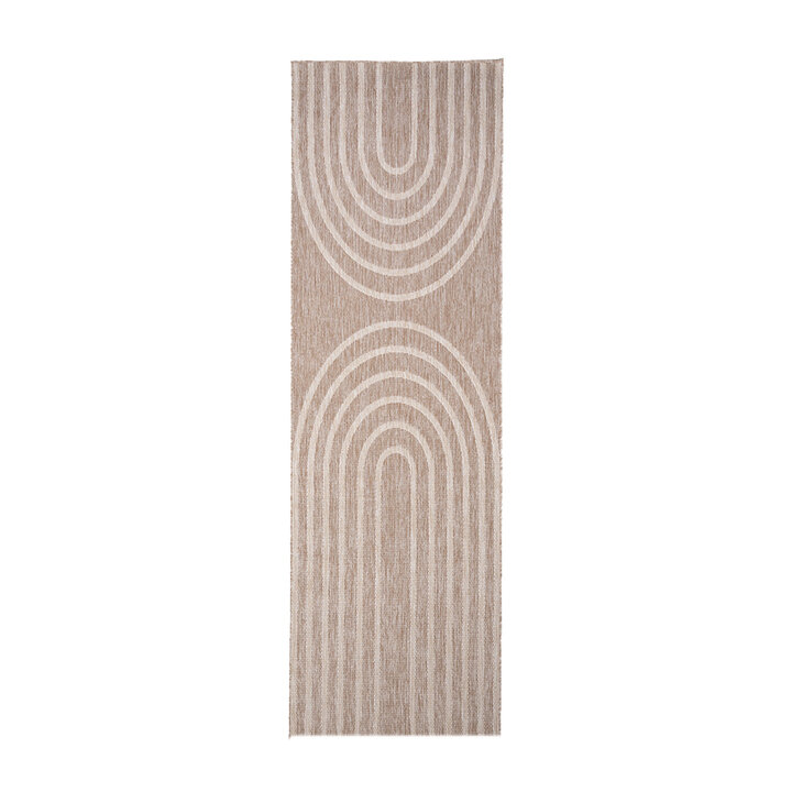 Balkonteppich - Sierra Arches Beige Creme - 1