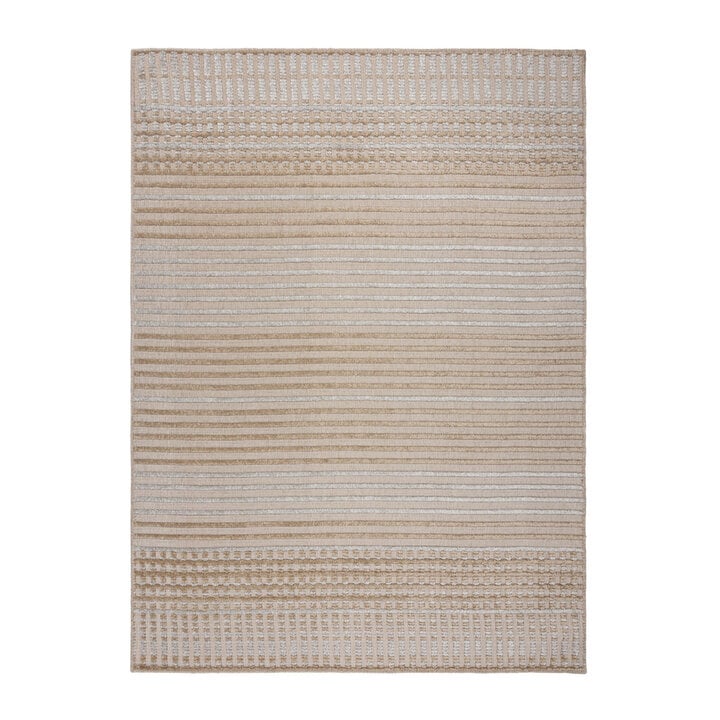 Waschbarer Teppich - Elto Stipe Beige - 1