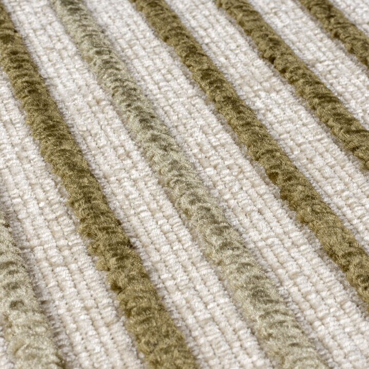 Waschbarer Teppich - Elto Stripe Grün - 2