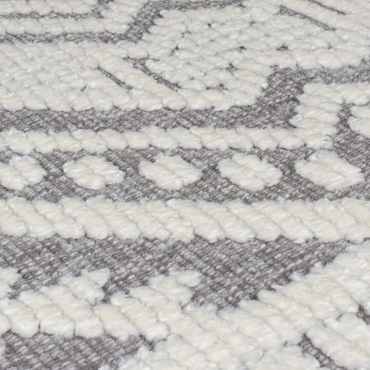 Waschbarer Teppich - Galeo Jaipur Grau - 2