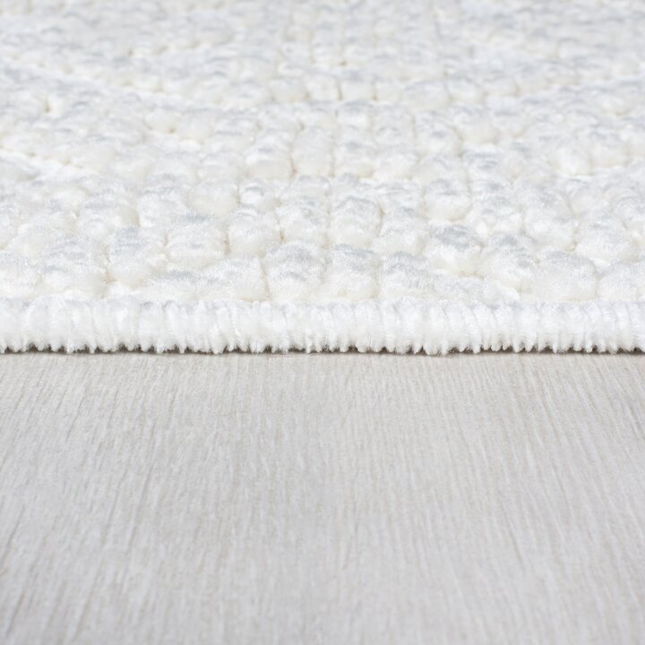Waschbarer Teppich - Galeo Jaipur Creme - 3