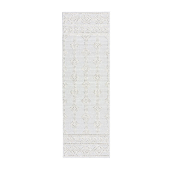 Waschbarer Läufer - Galeo Shyla Creme  - 1