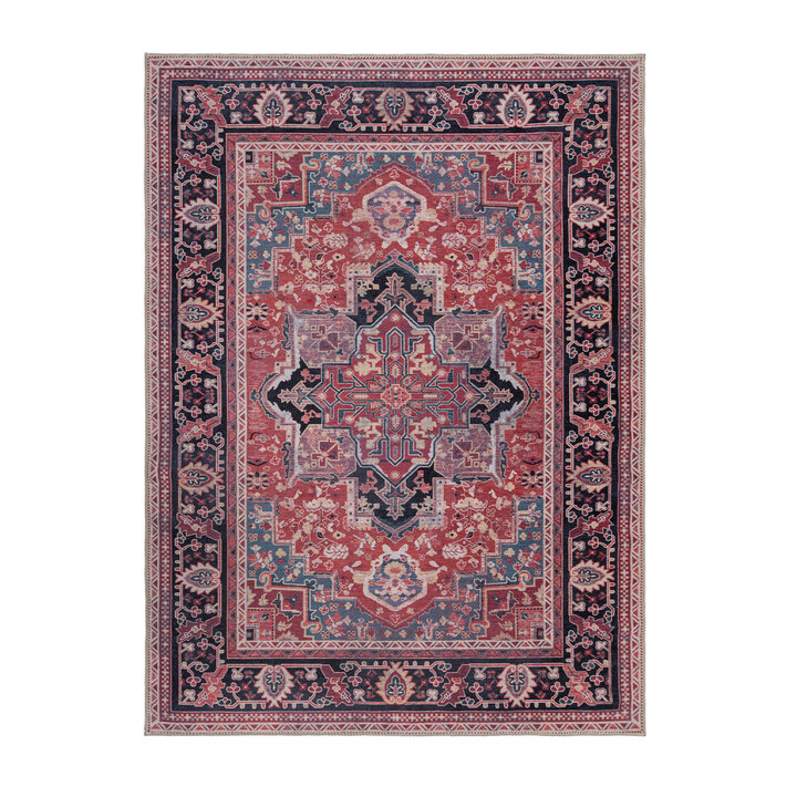 Waschbarer Teppich - Reido Traditinal Rot - 1
