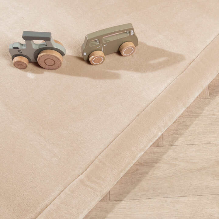 Waschbare Spielmatte Baby - Jip Beige - 2