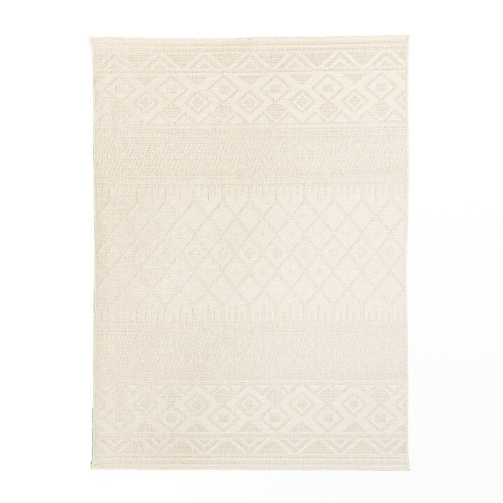 In- & Outdoor Teppich - Dunes Geo Creme - 1
