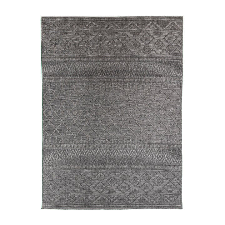 In- & Outdoor Teppich - Dunes Geo Grau - 1