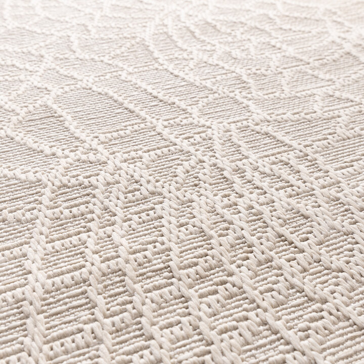 In- & Outdoor Teppich - Dunes Mandala Creme - 4