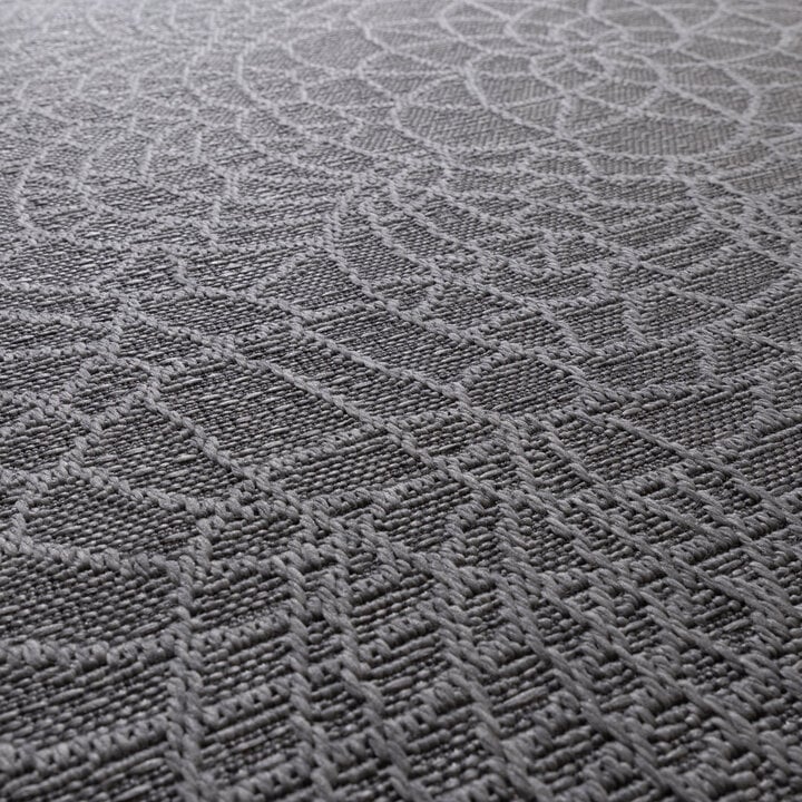 In- & Outdoor Teppich - Dunes Mandala Grau - 4