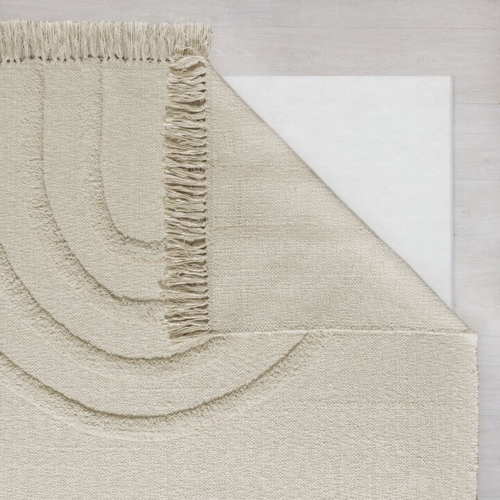 Teppich Kinderzimmer - Anuro Rainbow Creme - 5