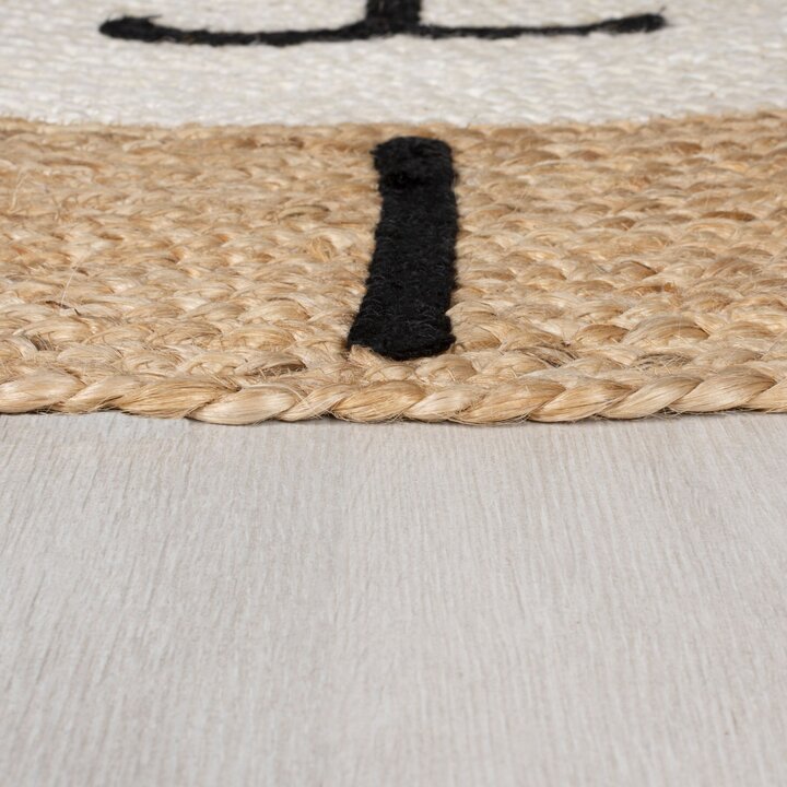Kinderteppich Rund - Julio Lion Beige - 3