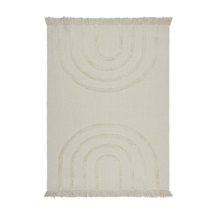 Teppich Kinderzimmer - Anuro Rainbow Creme - 1