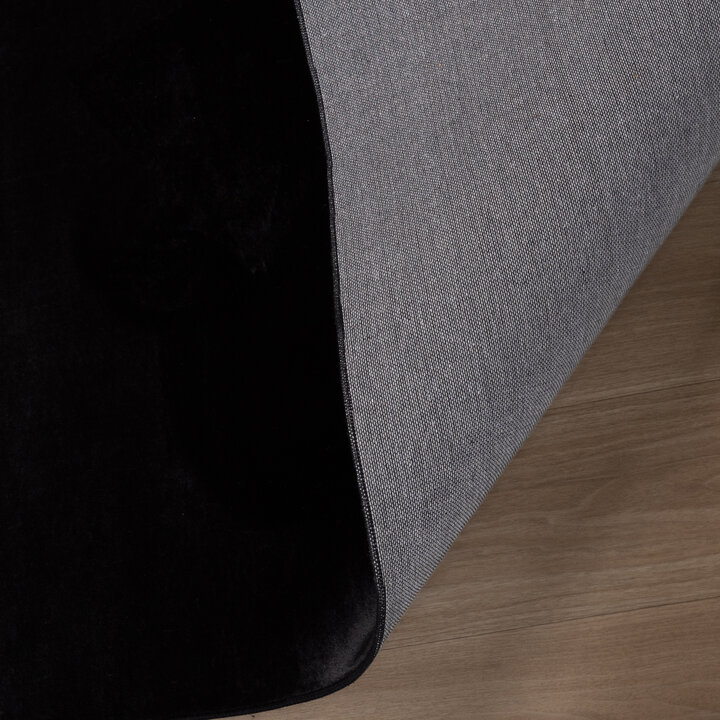 Flauschiger Teppich - Cozy Schwarz - 6