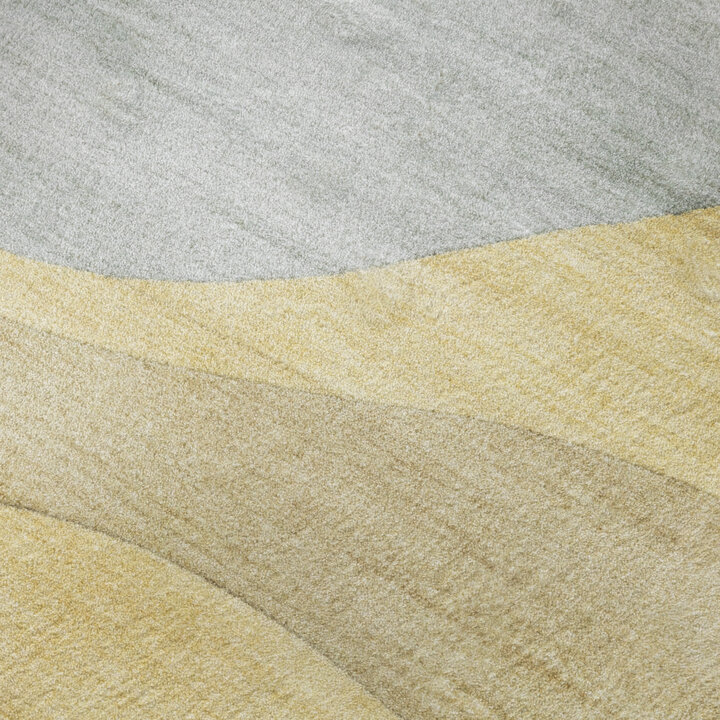 Moderner Teppich - Field Gelb - 3