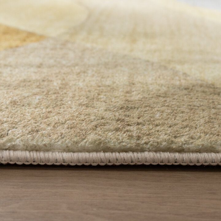 Moderner Teppich - Field Gelb - 5