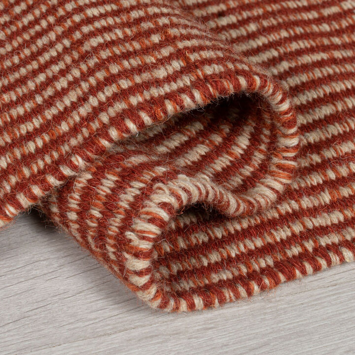 Wollteppich Läufer - Anselmo Rot - 5