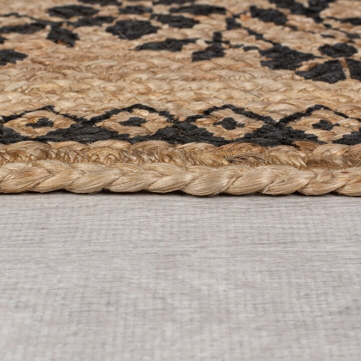 Jute Läufer - Marino Floral Beige - 2