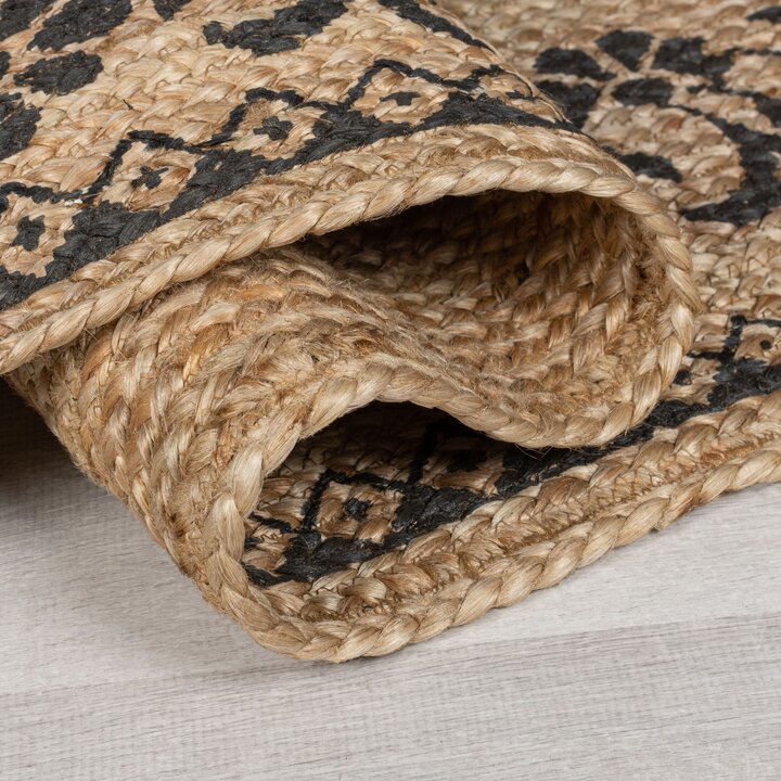 Jute Läufer - Marino Floral Beige - 3