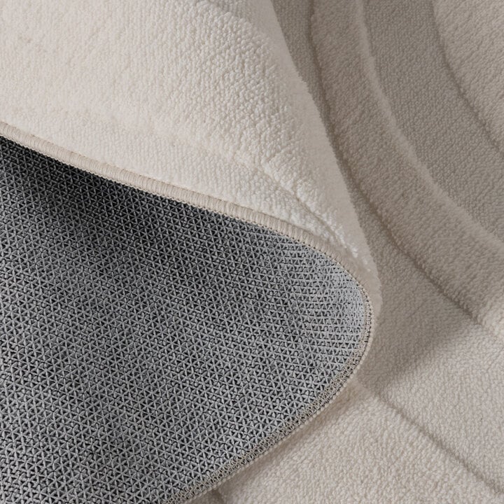 Runder Teppich Wohnzimmer - Charm Shapes Weiß - 6