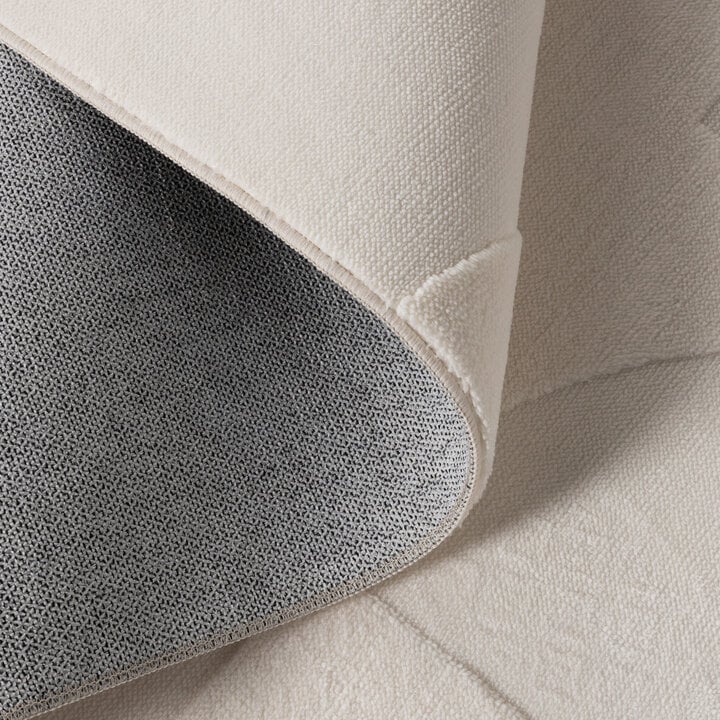 Teppich Wohnzimmer - Charm Circles Weiß - 6