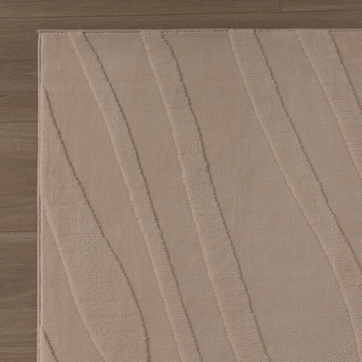 Teppich Wohnzimmer - Charm Shapes Beige - 4