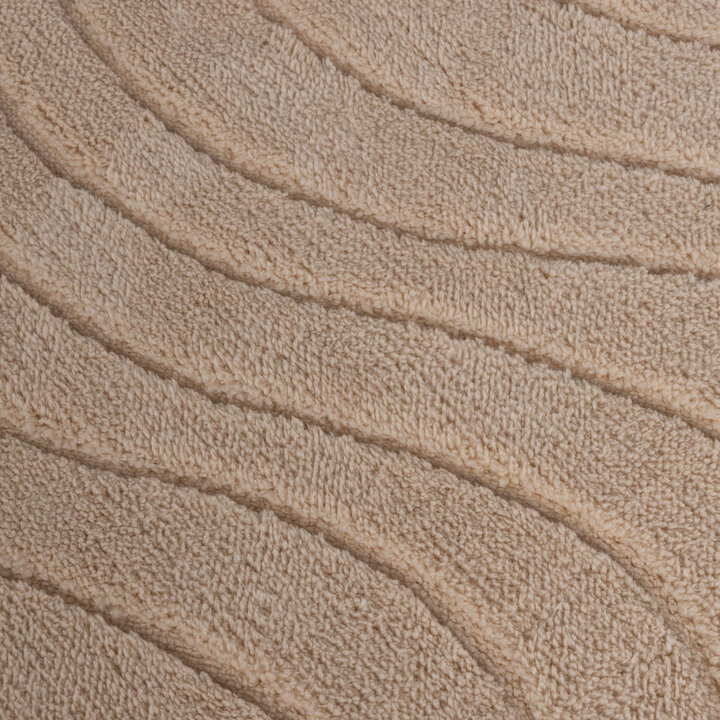 Teppich Wohnzimmer - Charm Waves Beige - 3