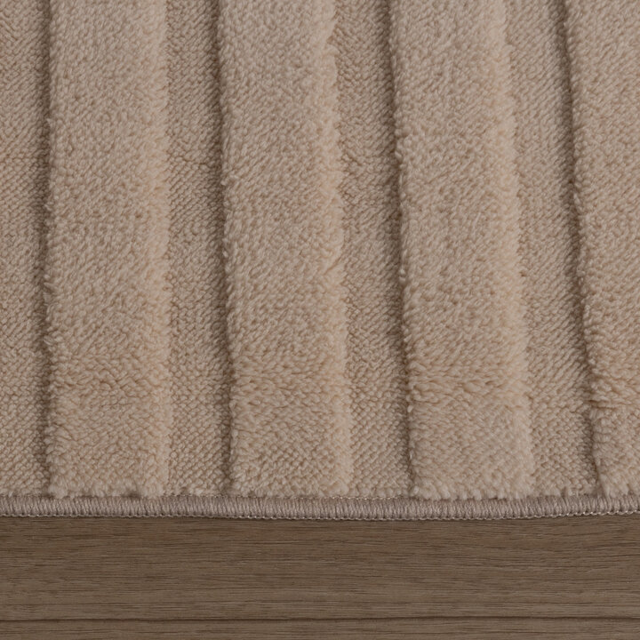 Teppich Wohnzimmer - Charm Curves Beige - 5