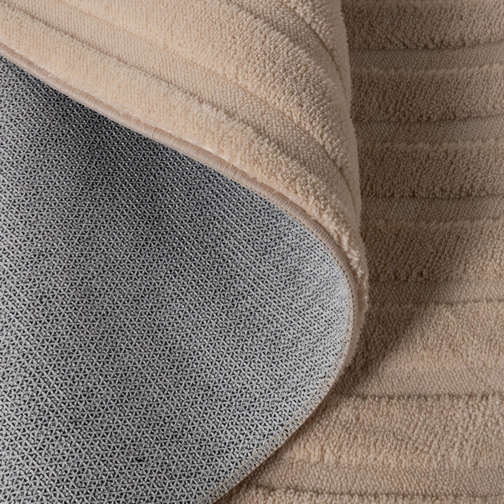Teppich Wohnzimmer - Charm Curves Beige - 6