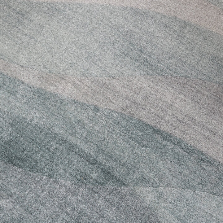 Moderner Teppich Rund - Field Grün - 3