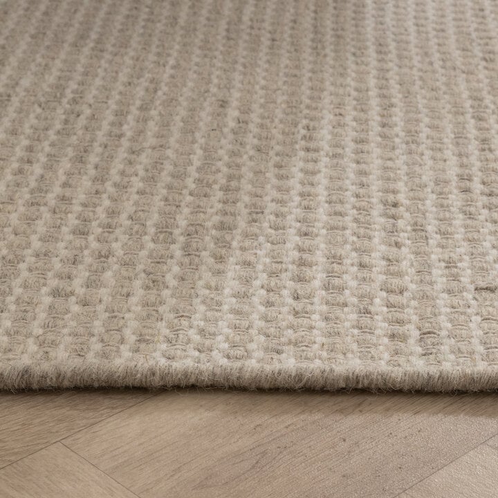 Wollteppich - Bliss Creme Weiß - 5