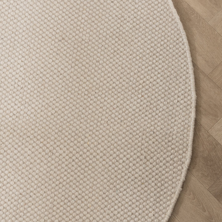 Wollteppich Rund - Bliss Creme - 4