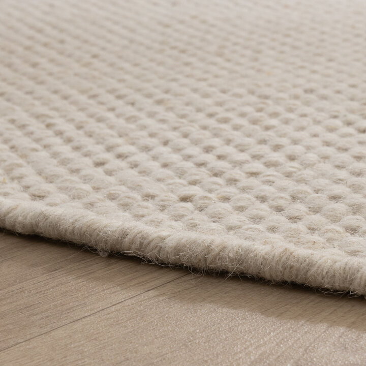 Wollteppich Rund - Bliss Creme - 5