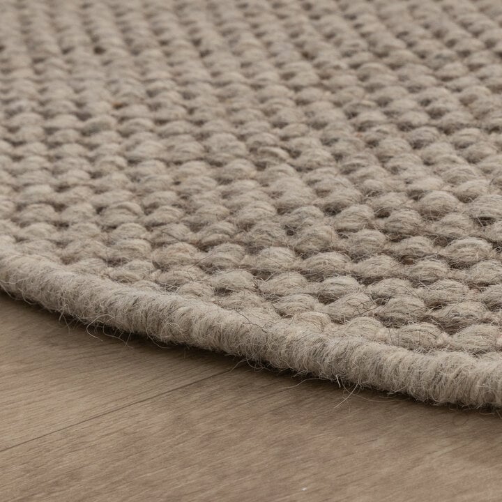 Wollteppich Rund - Bliss Beige Braun - 5