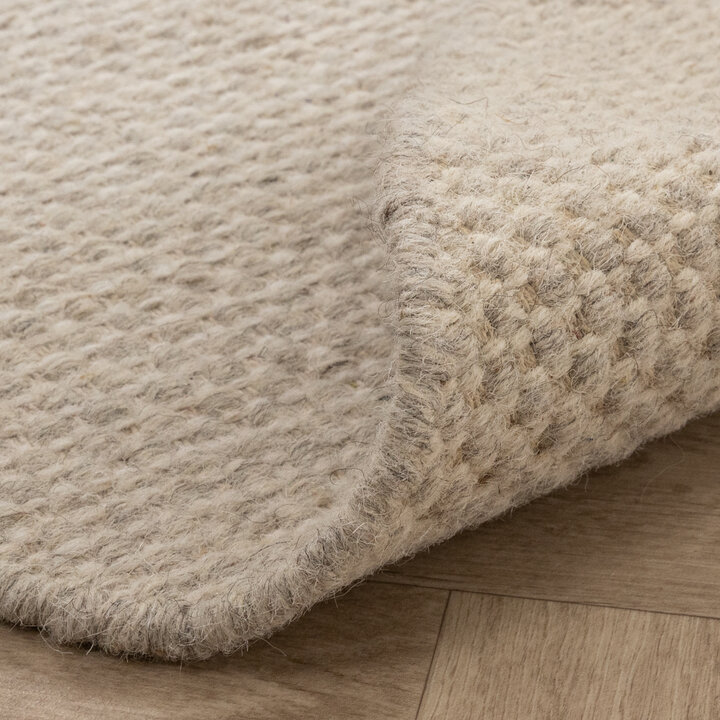 Wollteppich Rund - Bliss Creme Weiß - 6