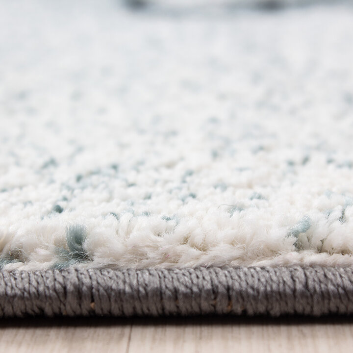 Kinderteppich Rund - Anna Elefant Blau - 3