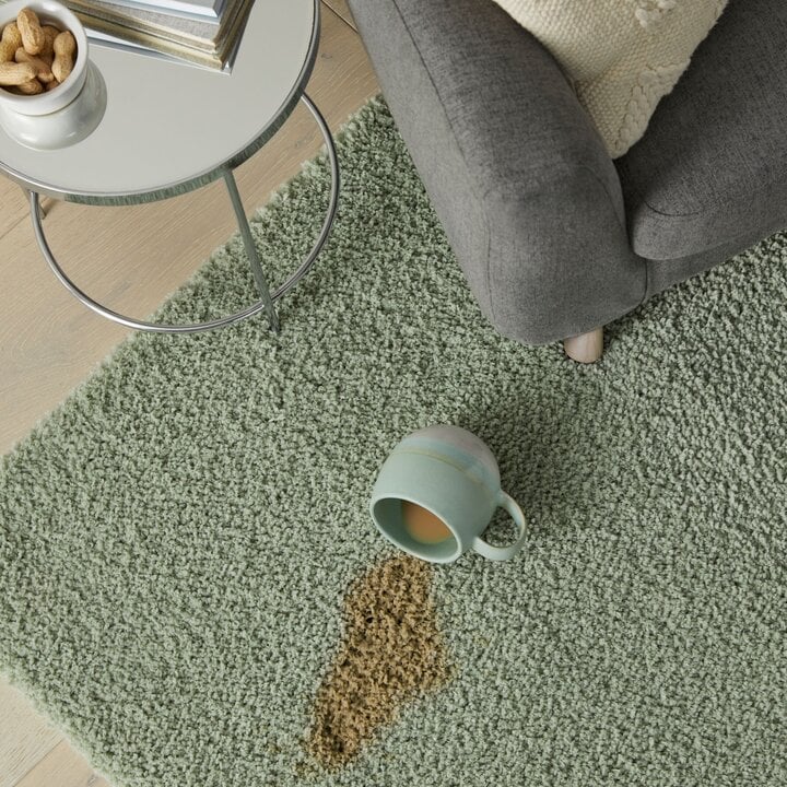 Shaggy Teppich - Farenzo Mint - 2