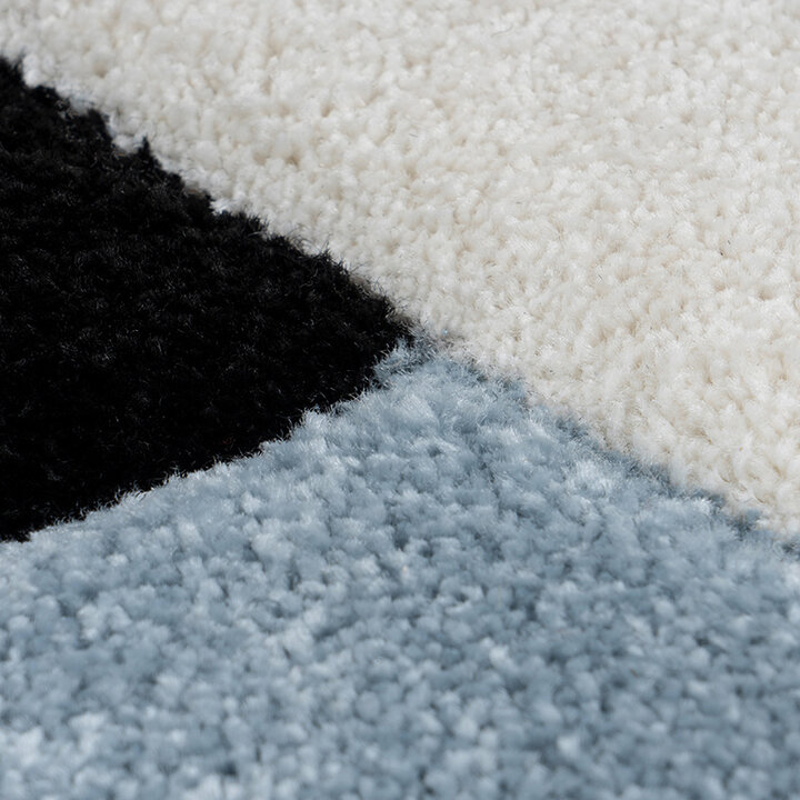 Teppich Kinderzimmer - Atlantic Panda Blau - 3