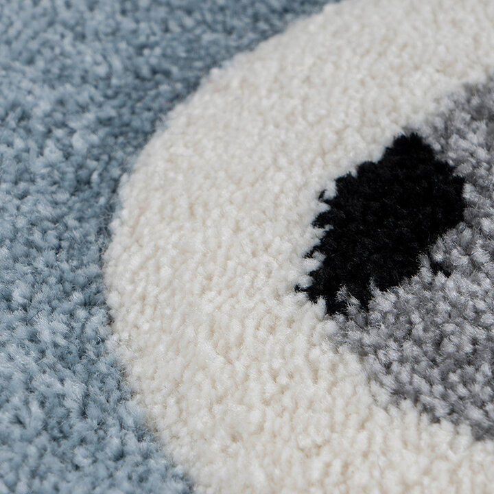 Teppich Kinderzimmer - Atlantic Bär Blau - 3
