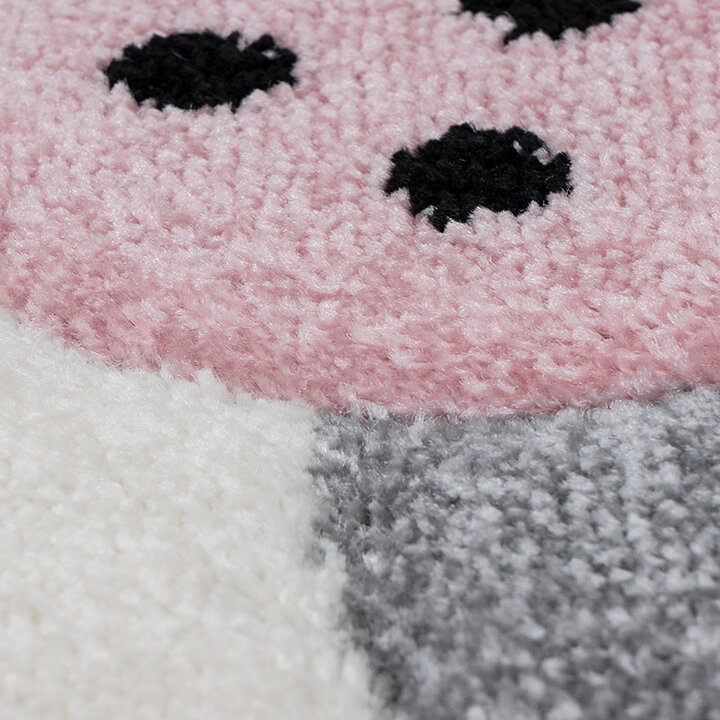Teppich Kinderzimmer - Atlantic Hase Rosa - 3