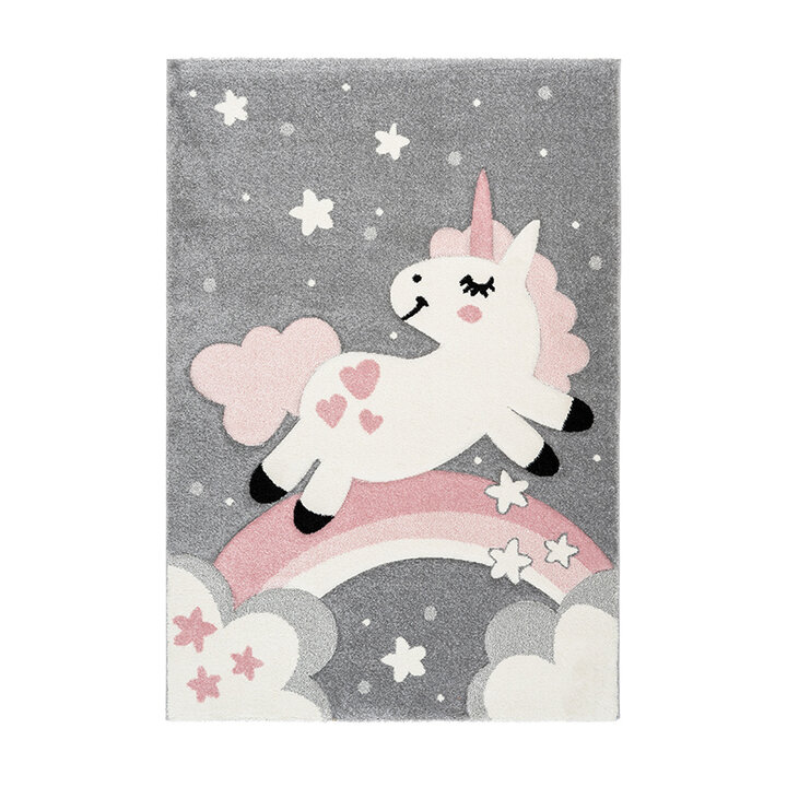 Kinderzimmer Teppich - Atlantic Einhorn Rosa - 2