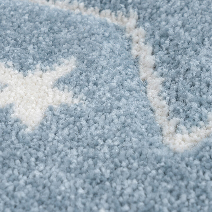 Kinderzimmer Teppich - Atlantic Sterne Blau - 3