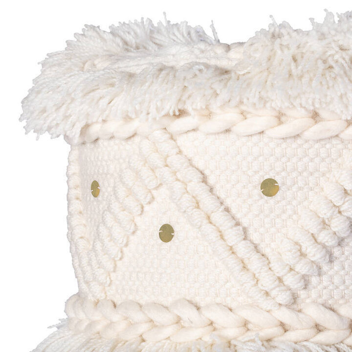 Boho Hocker - Basai 525 Creme - 2