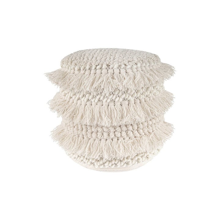 Boho Hocker - Basai 335 Creme - 1