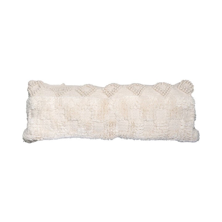 Boho Kissen Rechteckig - Basai 125 Creme - 1